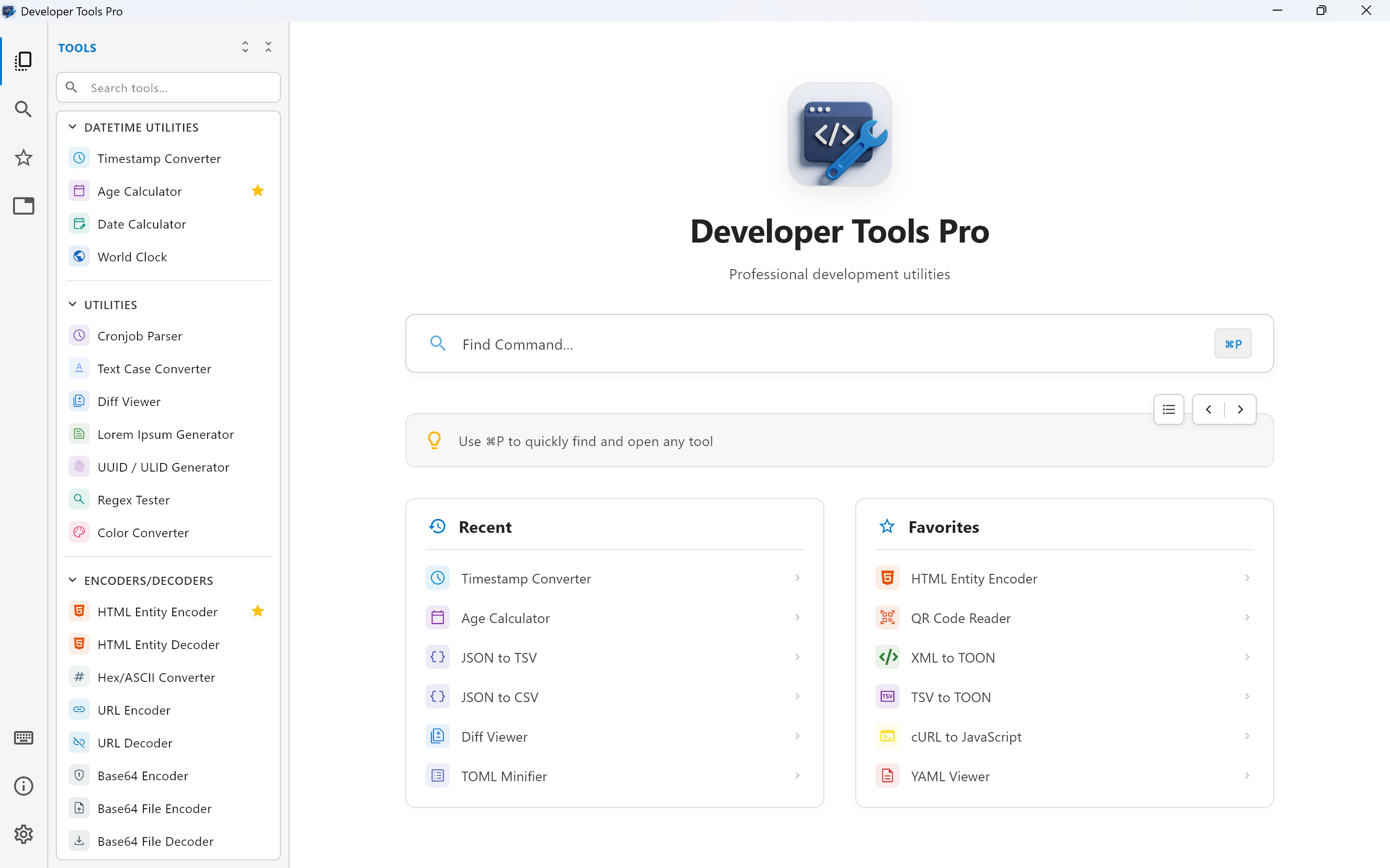 DevT Pro on Windows